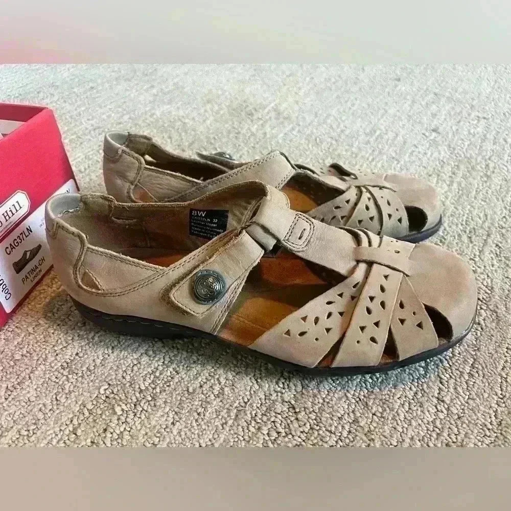 New Balance Cobb Hill Patina Women's Sandal Linen size 8 WIDE (CAG37LN) - Picture 6 of 6